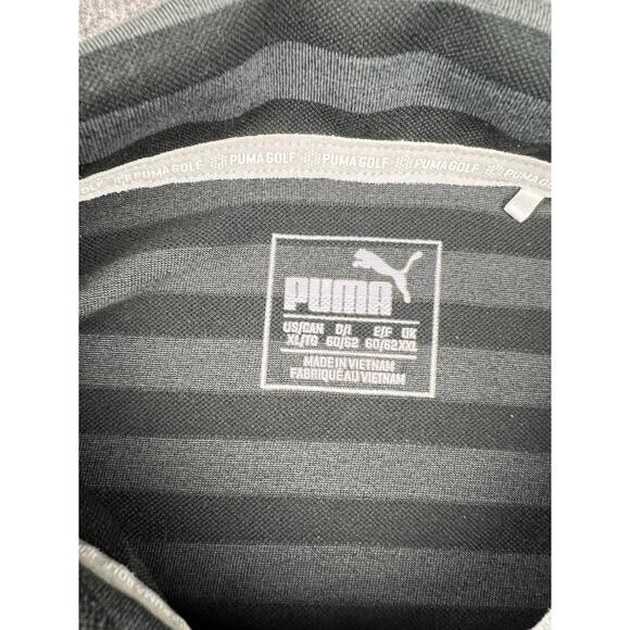 Puma Golf Mens Striped Polo‎ Shirt Size XL - Picture 2 of 7